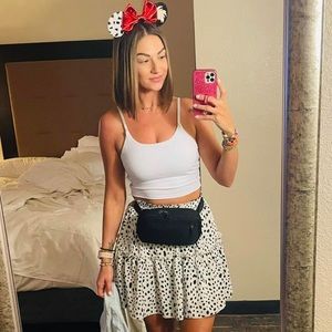 SKIRT  <3  Black & White spots  Large/Medium